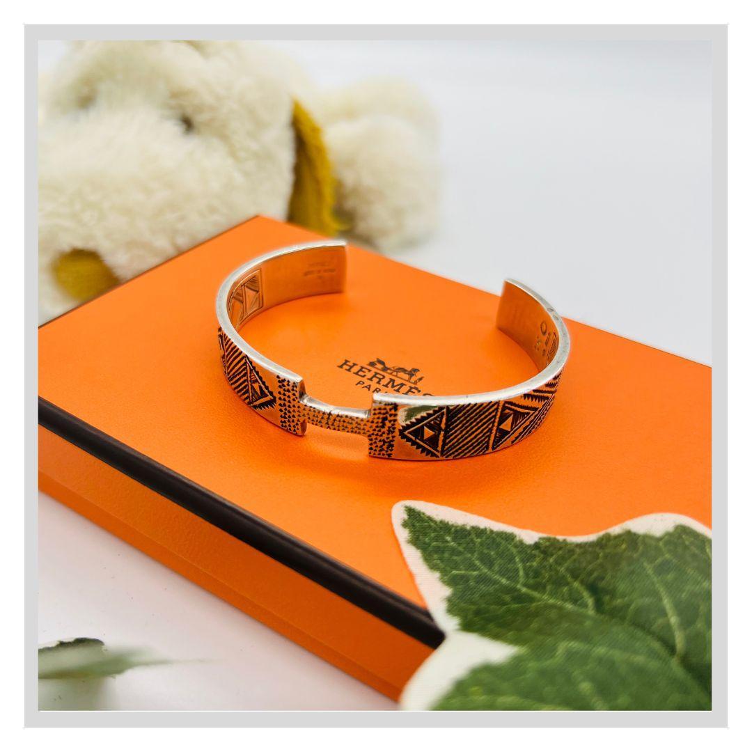 エルメス トゥアレグ バングル　ブレスレット シルバー SV（925） シルバー