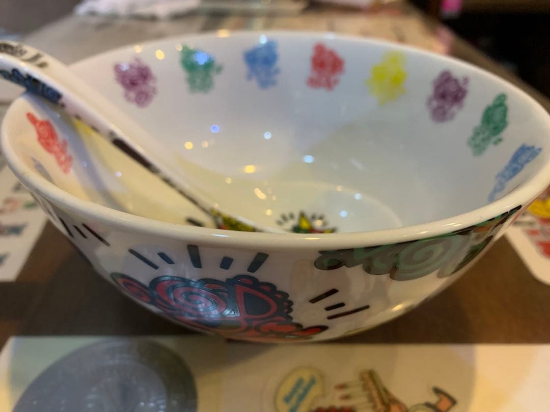 hysteric miniのどんぶりとレンゲとお皿のセット