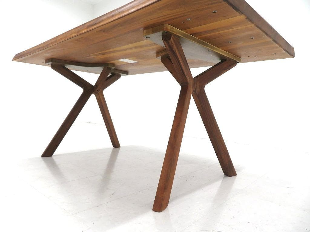 展示品　カリモク　ウォールナット　無垢材　ダイニングテーブル　DW5000