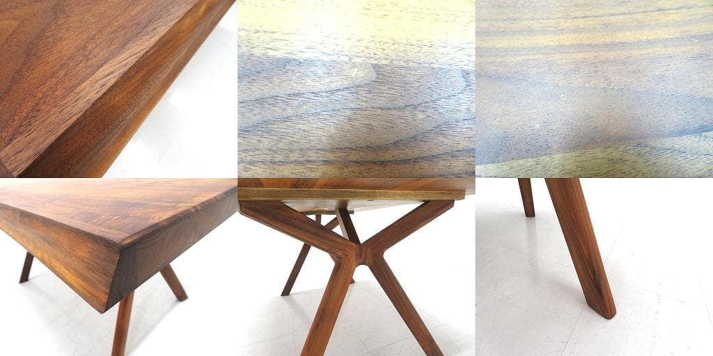 展示品　カリモク　ウォールナット　無垢材　ダイニングテーブル　DW5000