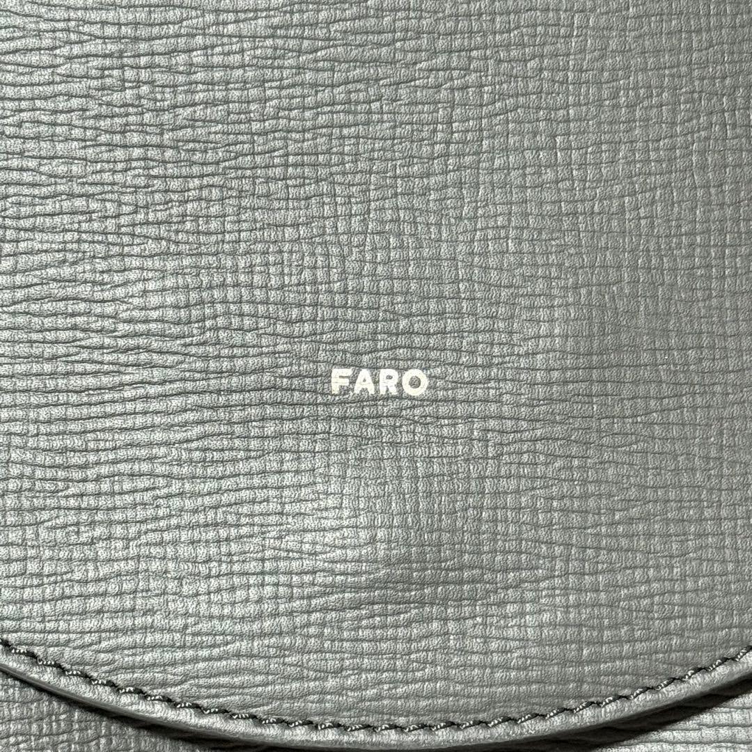 ⭐️新品未使用⭐️ FARO ファーロ　トートバッグ　Cartello レザー　黒