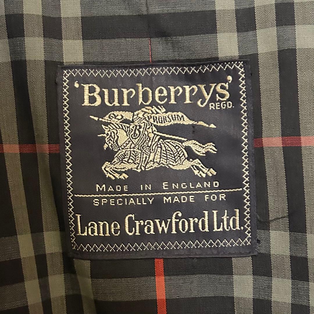 美品 バーバリー トレンチコート ステンカラーコート メンズ コート アウター