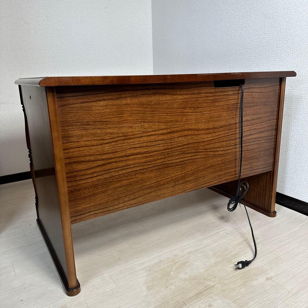 karimoku カリモク コロニアル 役員デスク 書斎机 学習机 i4※