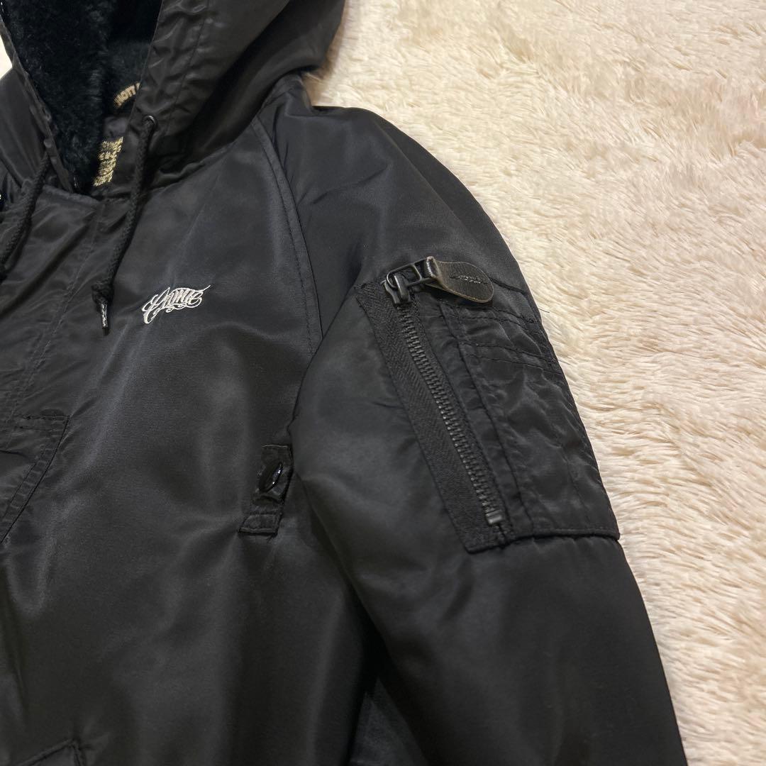 SCHOTT×CRIMIE 40クライミー N-2Bフライトジャケット黒ブラック