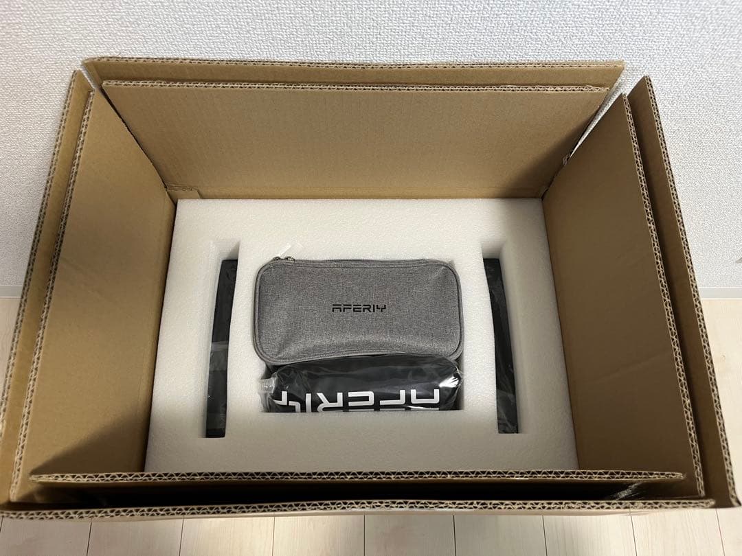 【新品】AFERIY ポータブル電源 2048Wh 2400W ダークグレー