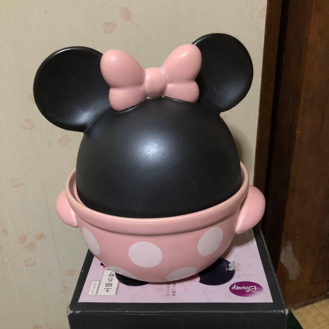 未使用　ディズニー　ミニー　土鍋　常滑焼　激レア