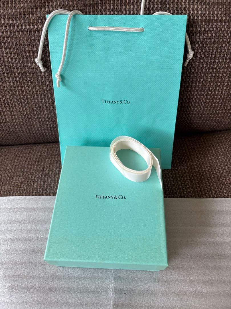 正規品未使用保管品ティファニー　バッグ　ショッパー　小物入れ　陶器　置き物　花瓶