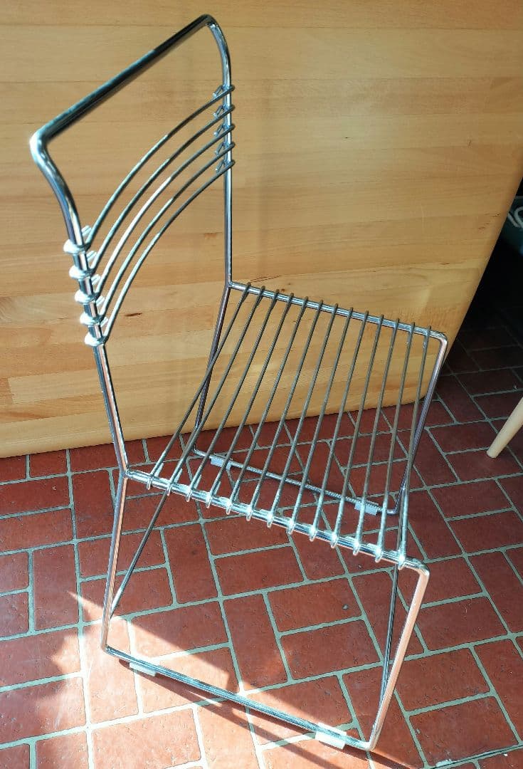 希少 デザイナーズ家具 ワイヤーチェア