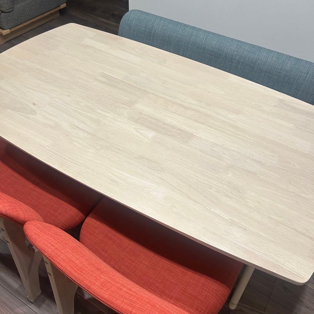 北欧風ダイニングテーブルと椅子セット シンプル おしゃれ 即引取OK