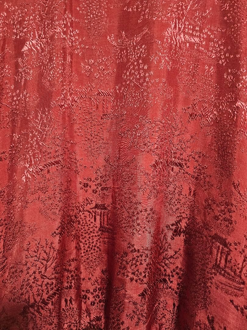 スカジャン　花旅楽団　雀　梅の花