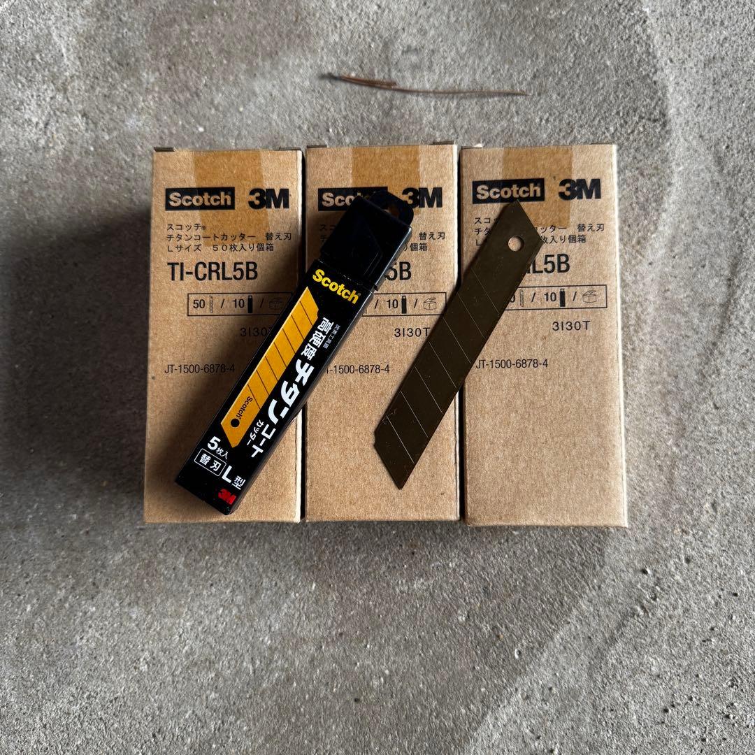3M スコッチ カッター チタンコート L 替え刃 5枚×30セット