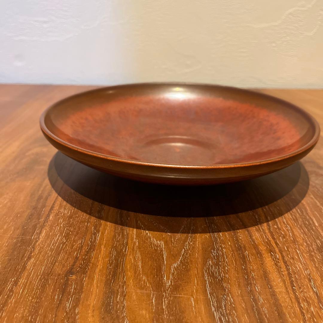 MORIYAMA 鉄赤ディーププレート26cm10枚セット