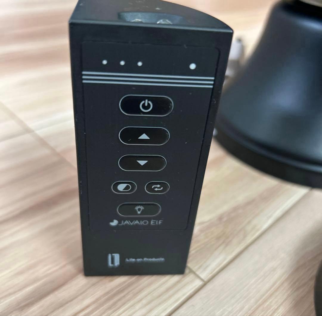 JAVALOシーリングファンライトBK　美品