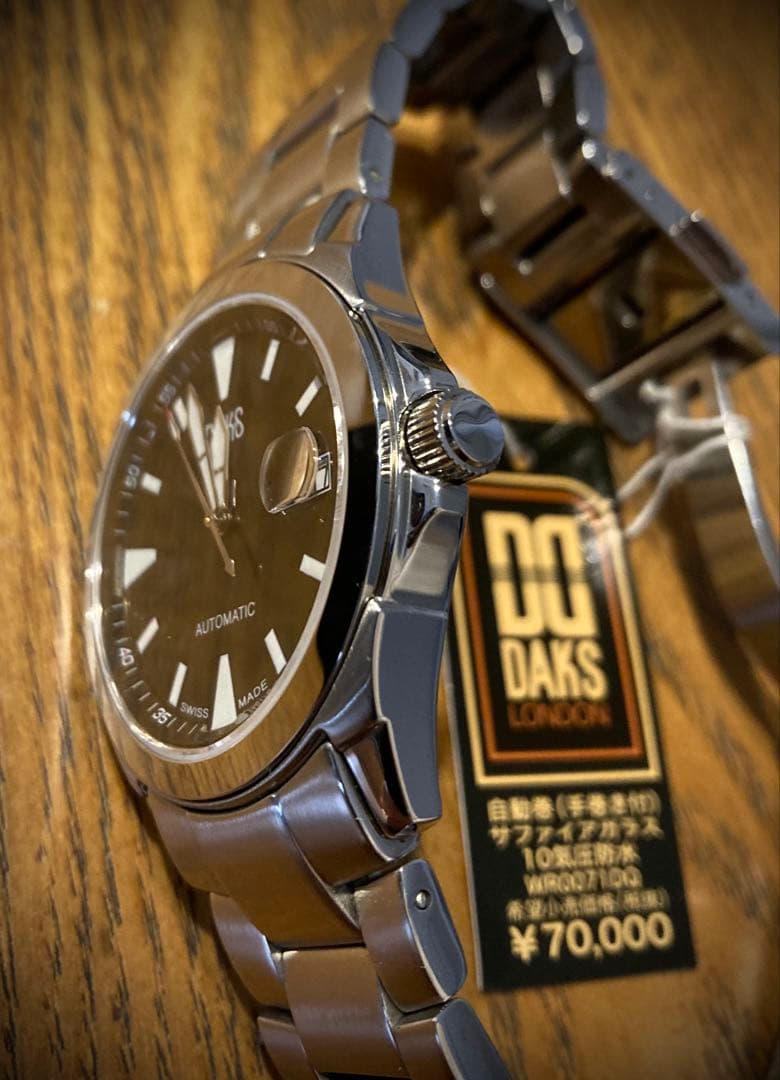 ち*ゲ様 DAKS ダックス　オリエント　腕時計