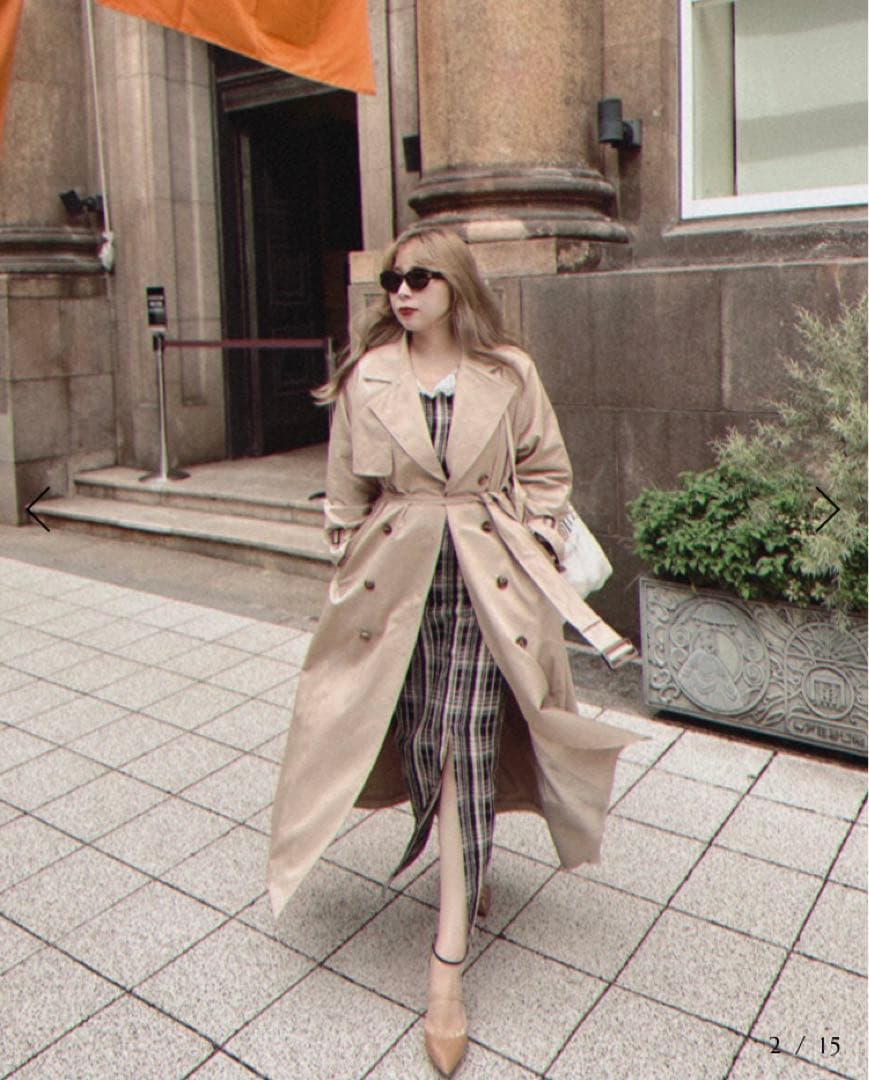 【新品】PUI TRENCH COAT