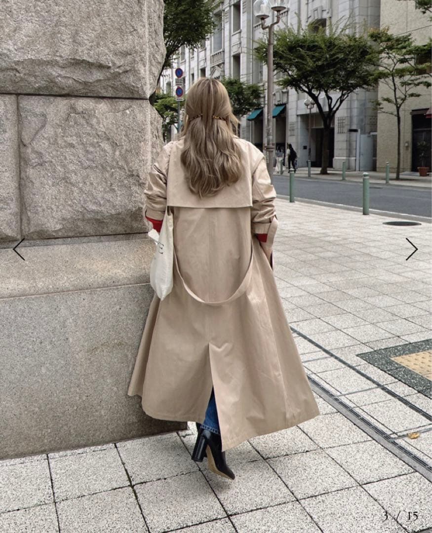 【新品】PUI TRENCH COAT