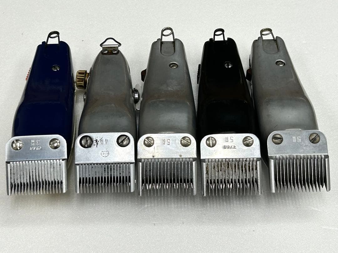 中古 マツオカ バリカン 5種10個