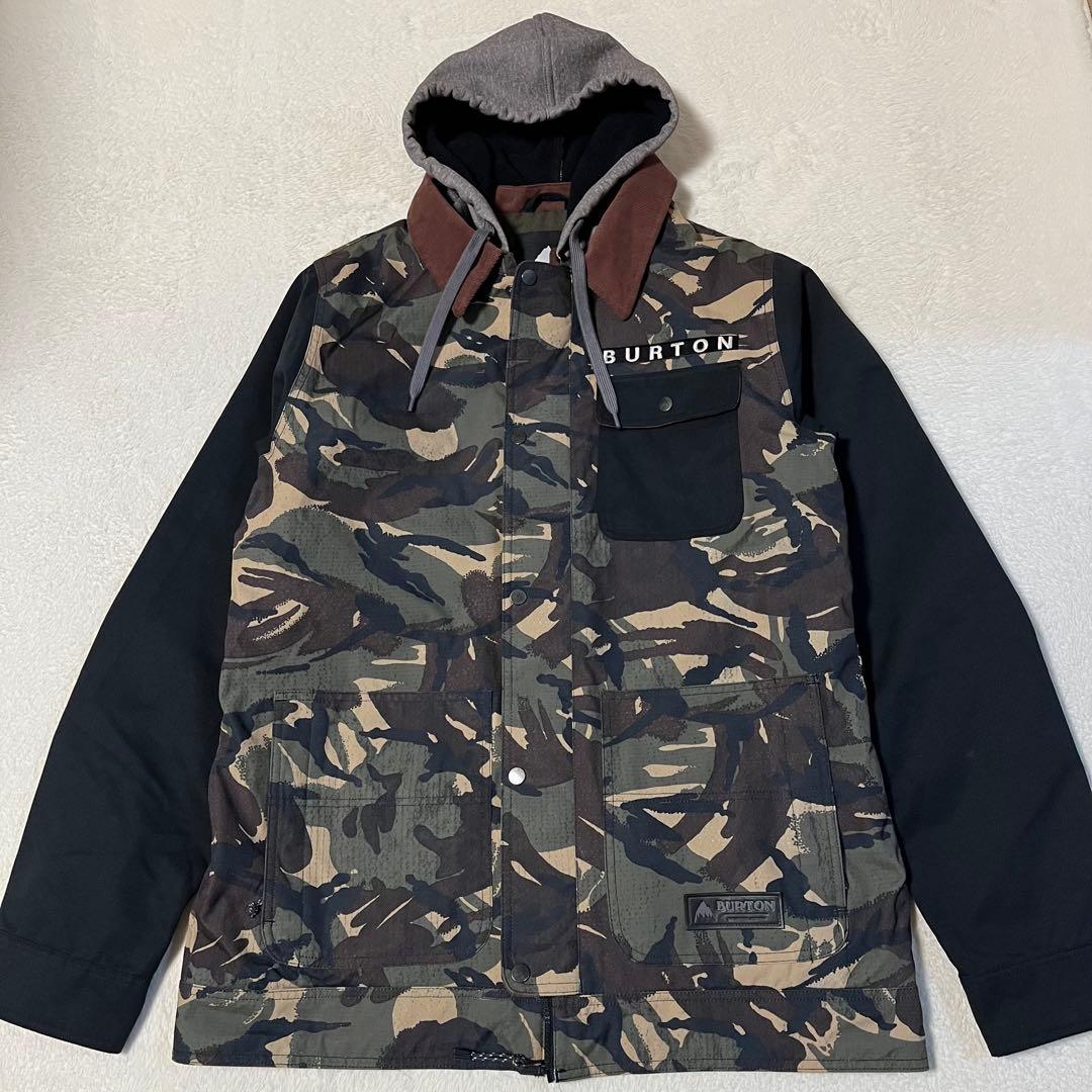 BURTON 迷彩柄 スノーボードウェア、ジャケット　☆美品☆