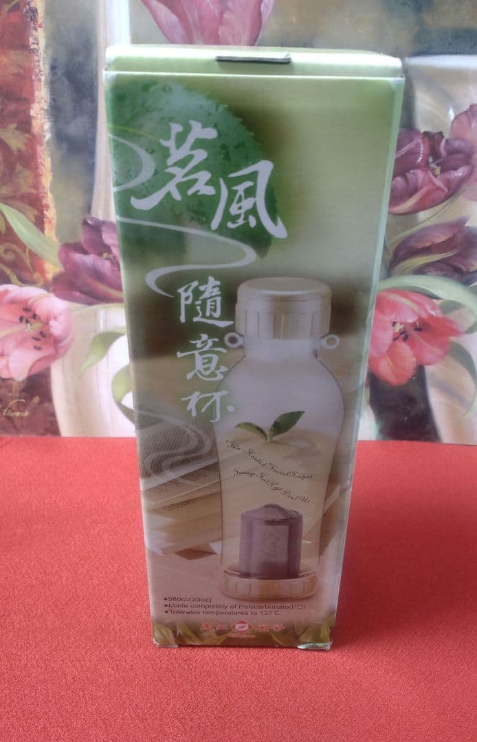 【未使用品❗️台湾製❗️】◆天仁茗茶◆軽量お茶の葉専用マグボトル水筒 580cc