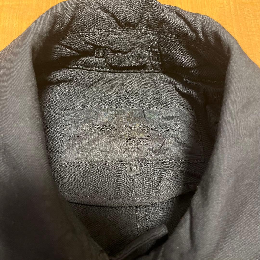 M コムデギャルソン オム 21SS ポリ縮絨 製品染 コート