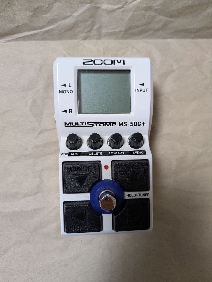 ギター ZOOM MULTI STOMP MS-50G+