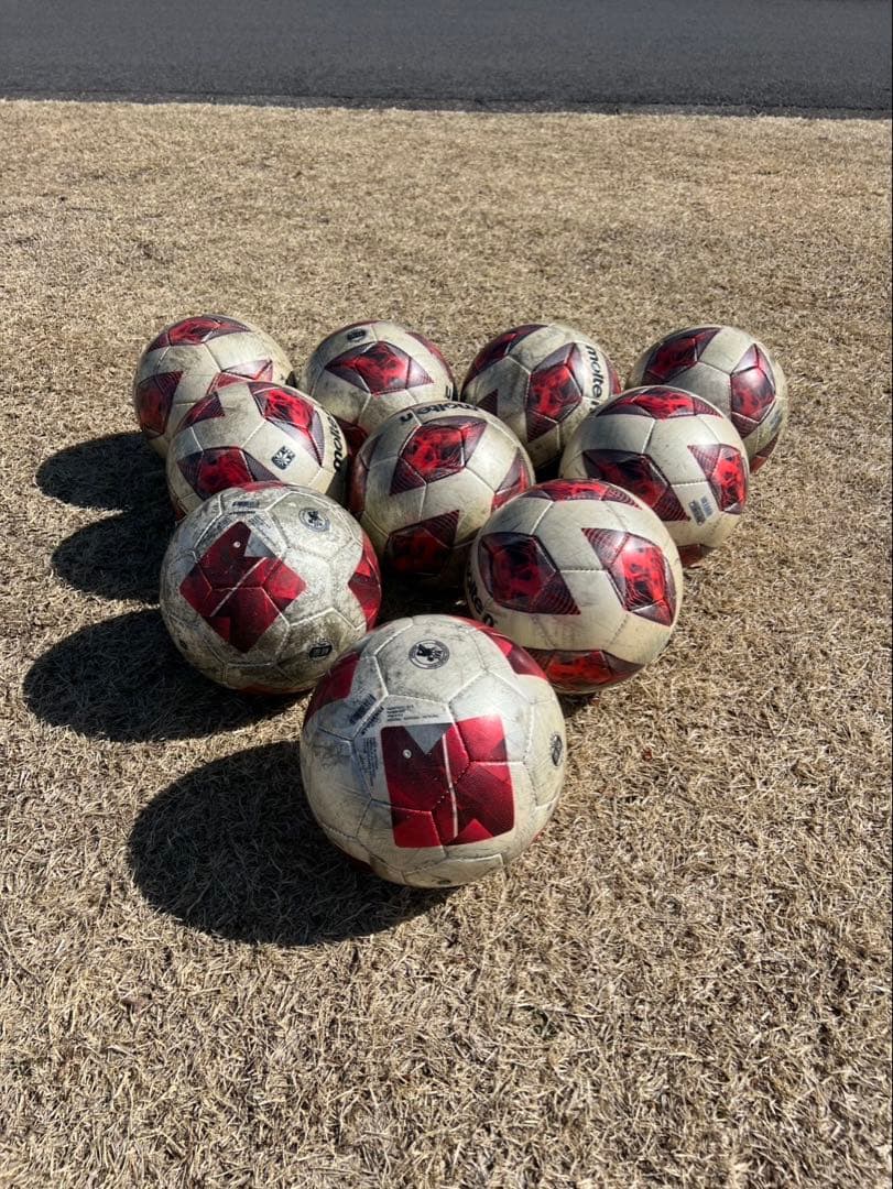 molten サッカーボール ヴァンタッジオ3050軽量5号 検定球10個セット