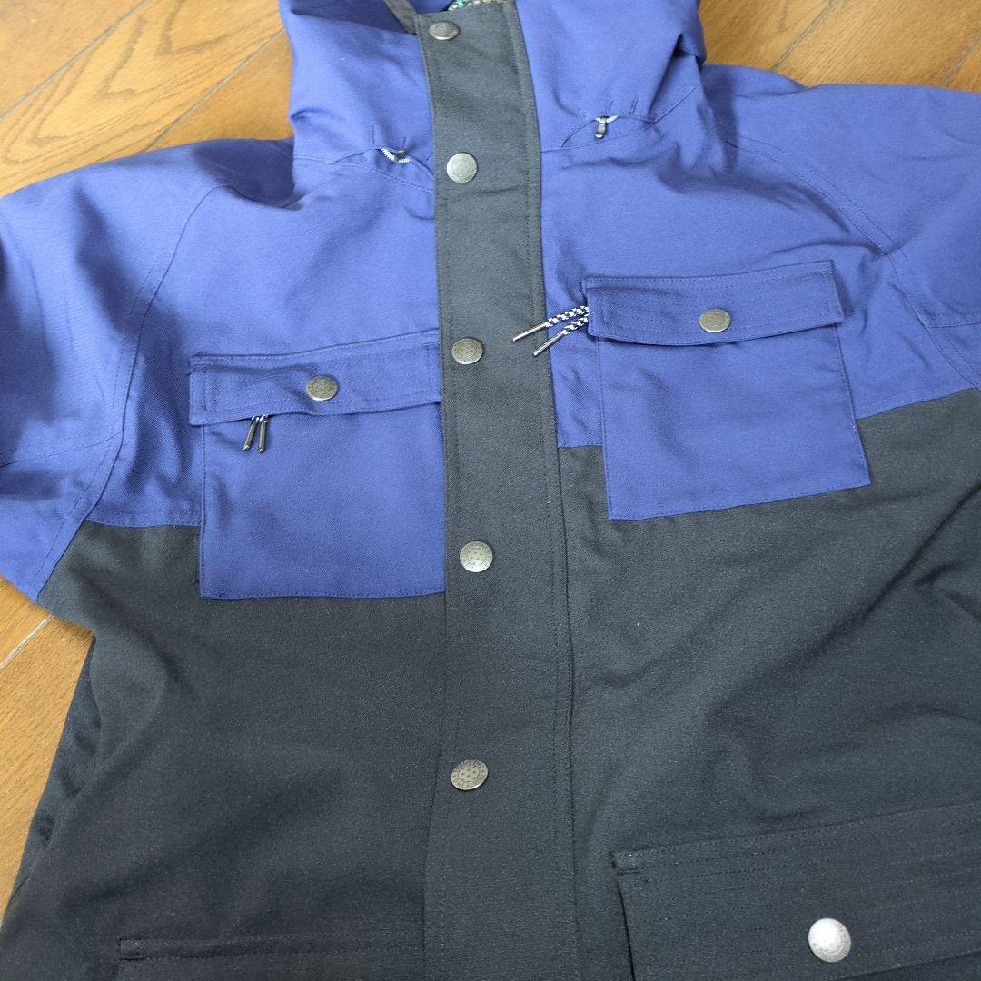 thirtytwo スノーボードウェア Lネイビー/ブラック　上下　セットアップ