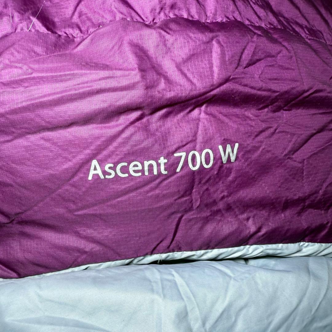 Rab ダウンシュラフ　ASCENT 700w ピロー付き