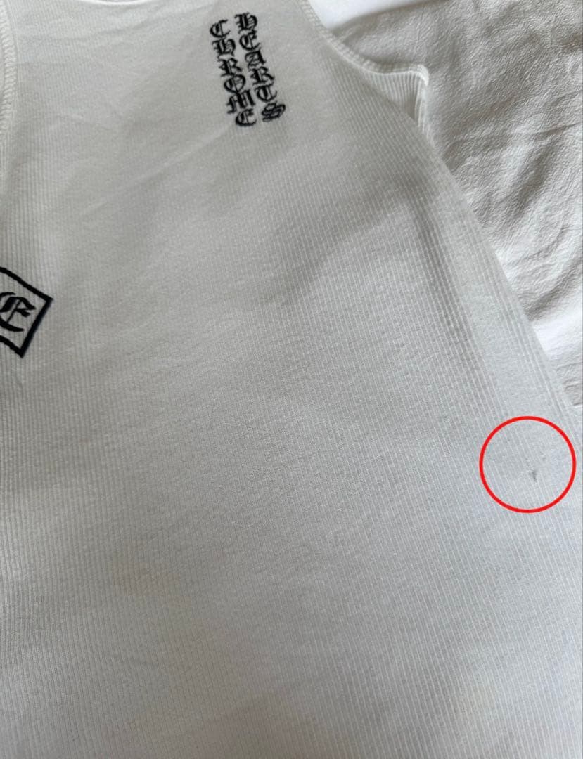 CHROME HEARTS タンクトップ ホワイト