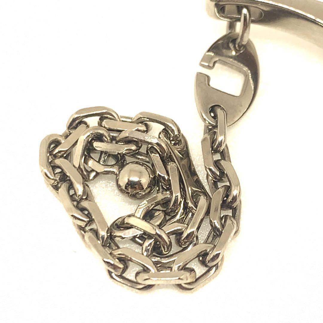 HERMES フィルー 手袋 グローブホルダー シルバー 025661