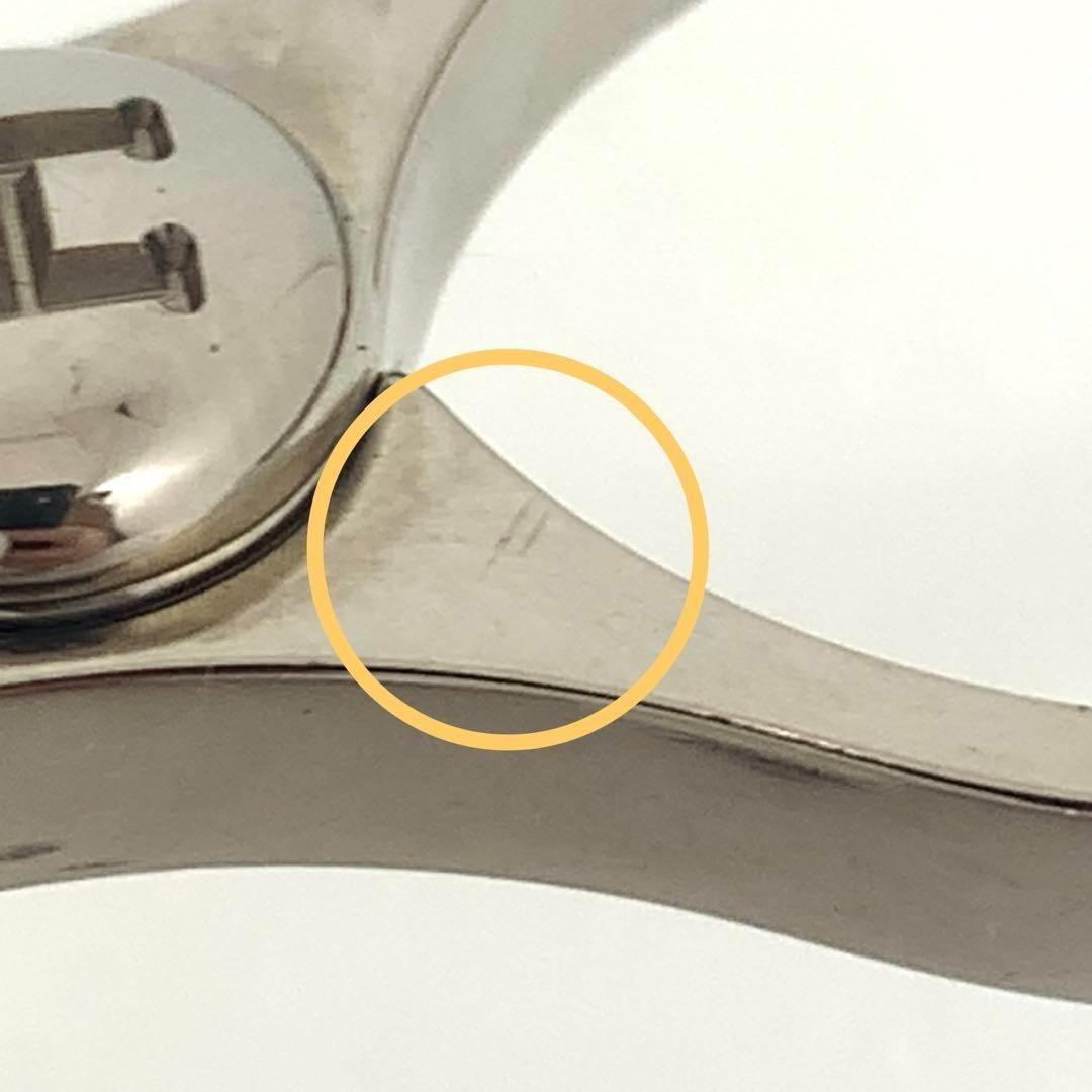 HERMES フィルー 手袋 グローブホルダー シルバー 025661