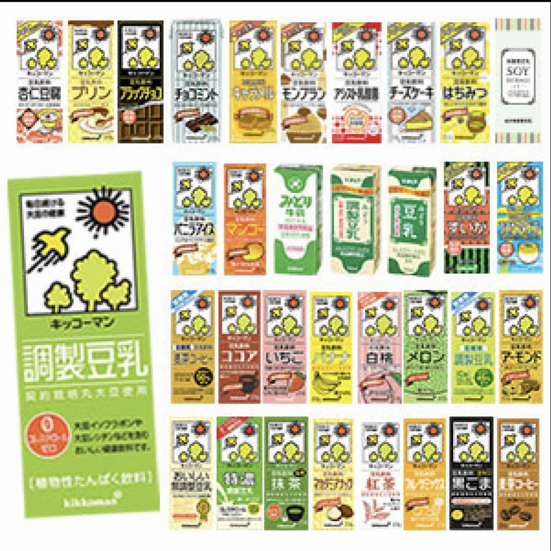 キッコーマン 豆乳飲料 200ml紙パック×108本[18本×6箱]