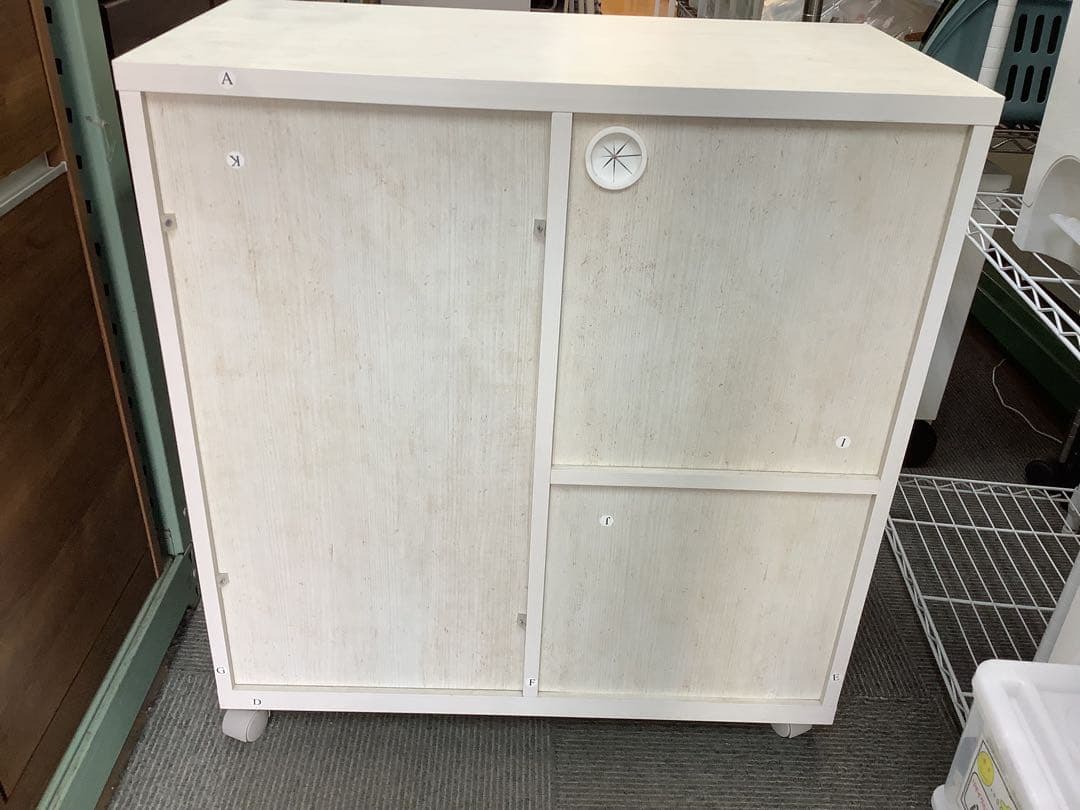 ニトリ　カウンターワゴン　(リズバレー)