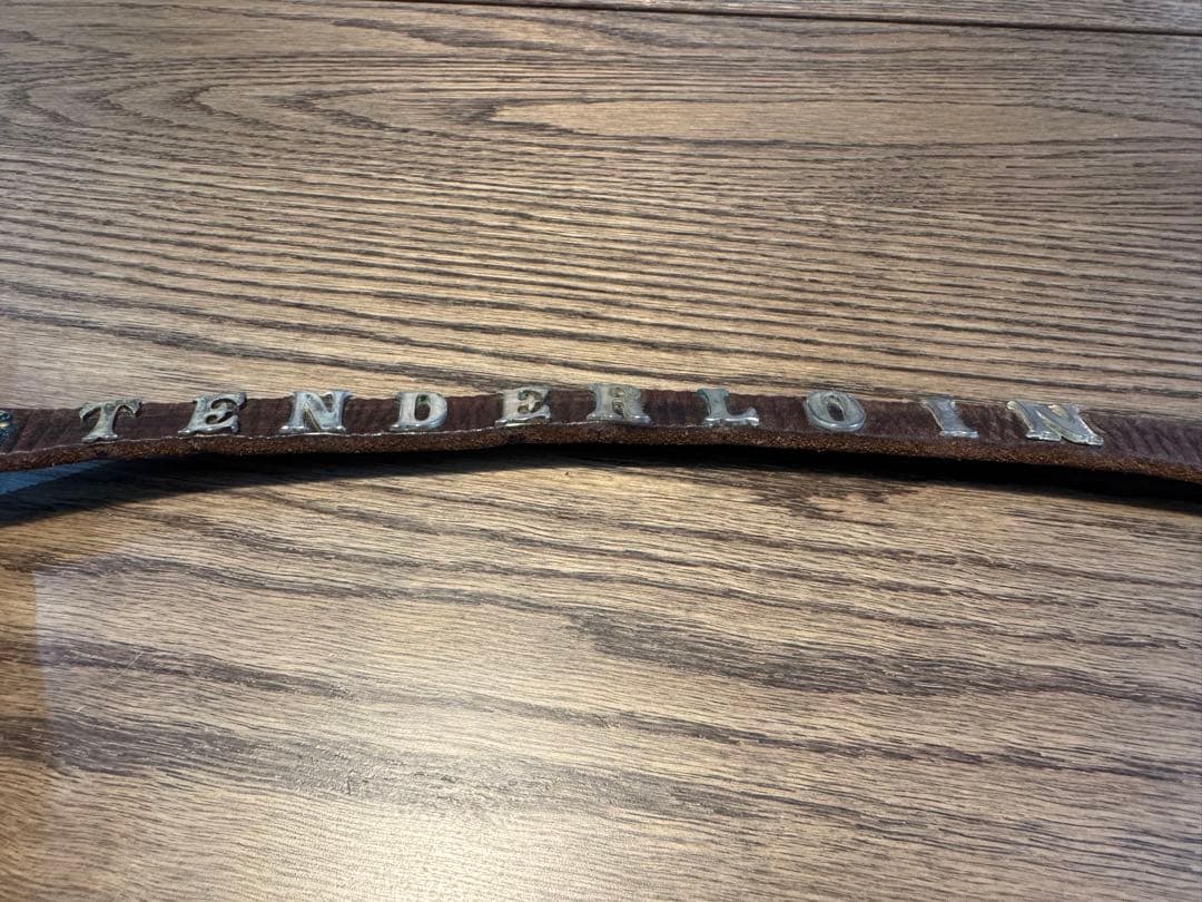 Tenderloin スタッズベルト T-STADS BELT キムタク同型　青