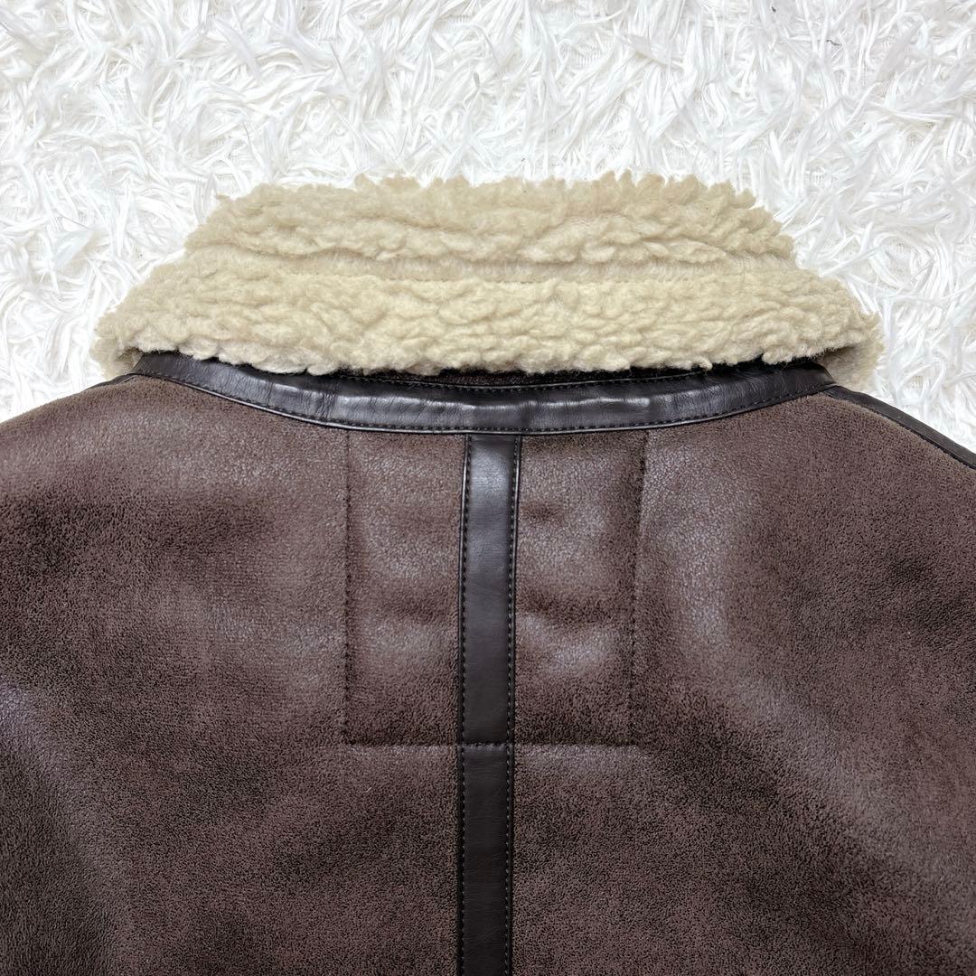 ALPHA INDUSTRIES B-3 フェイクムートン ジャケット XL