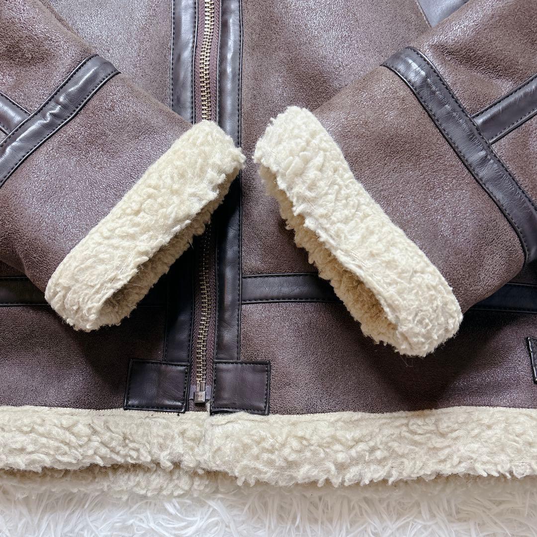 ALPHA INDUSTRIES B-3 フェイクムートン ジャケット XL