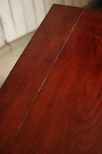 綺麗な丸金具庄内箪笥　抽斗6杯　タンス　収納　古家具　古民家　時代家具