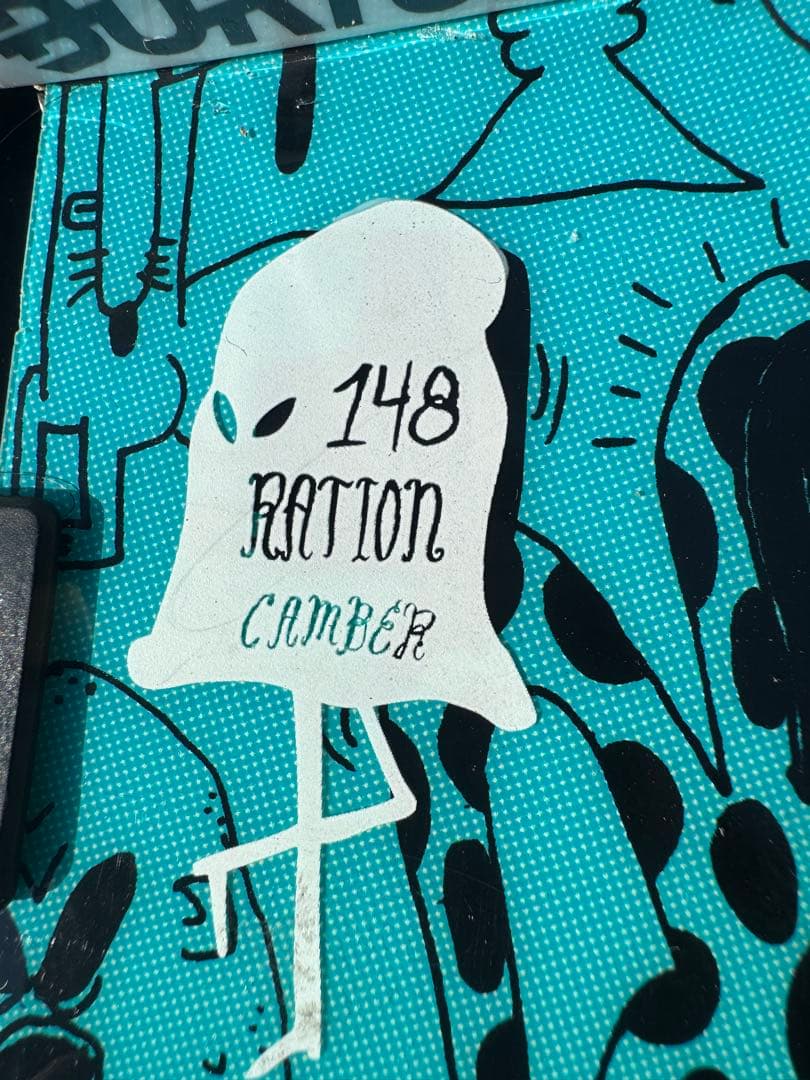 特価！Burtonスノーボード 148cm 2014年モデル　バインディング付き