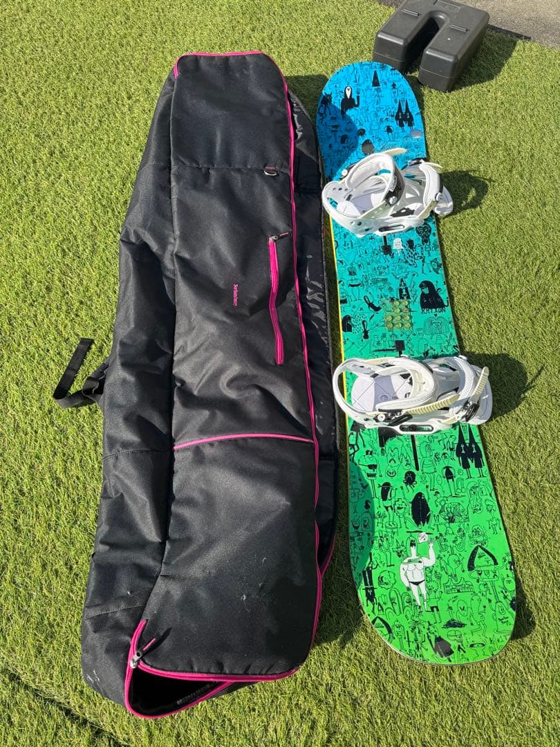 特価！Burtonスノーボード 148cm 2014年モデル　バインディング付き