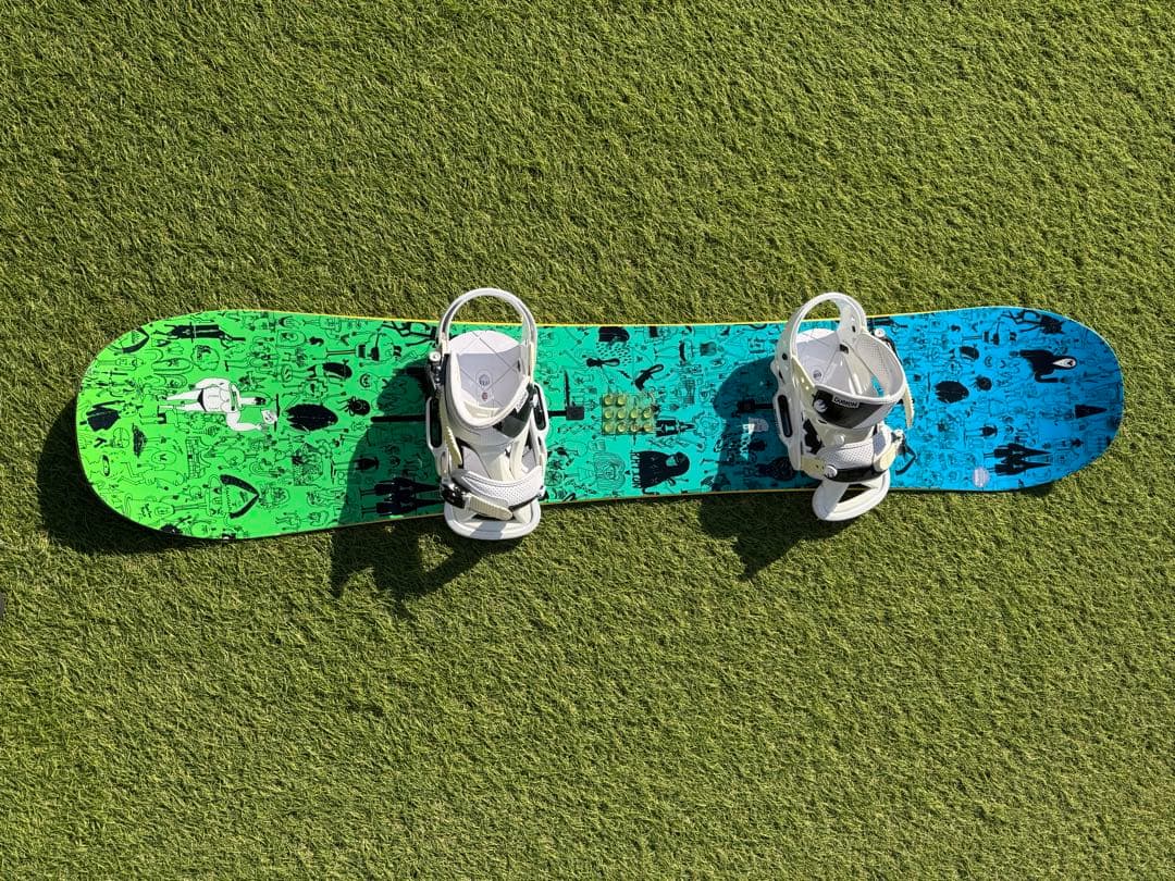 特価！Burtonスノーボード 148cm 2014年モデル　バインディング付き