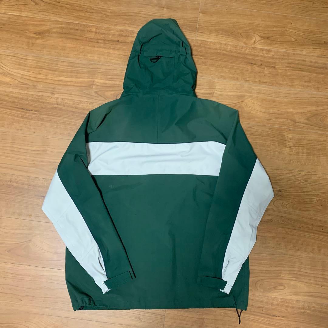 Nomadik アノラックジャケット 緑色/白色