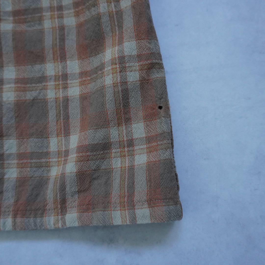 【70s】sirpendletonサーペンドルトン ウールシャツ ブラウン L