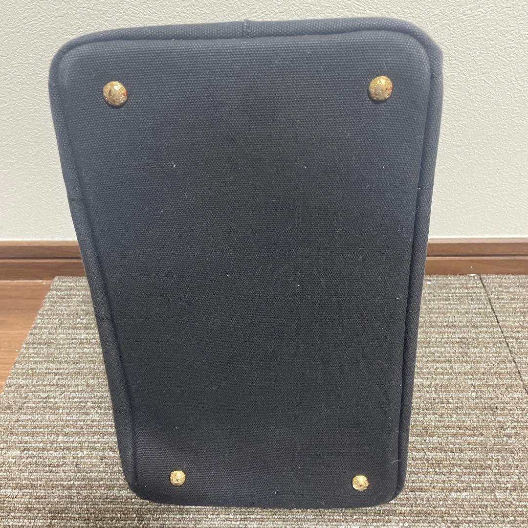 PRADA ブラック 黒 カナパ M