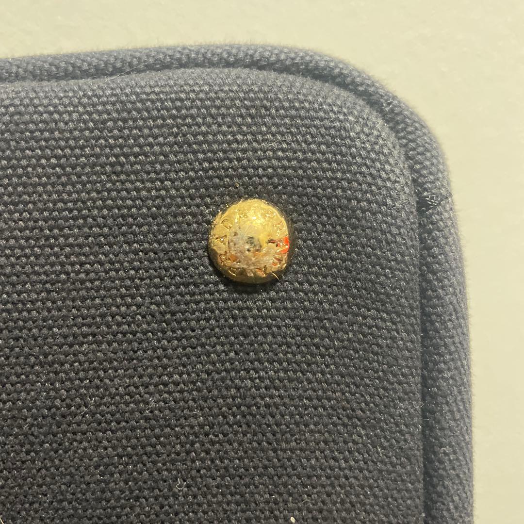 PRADA ブラック 黒 カナパ M