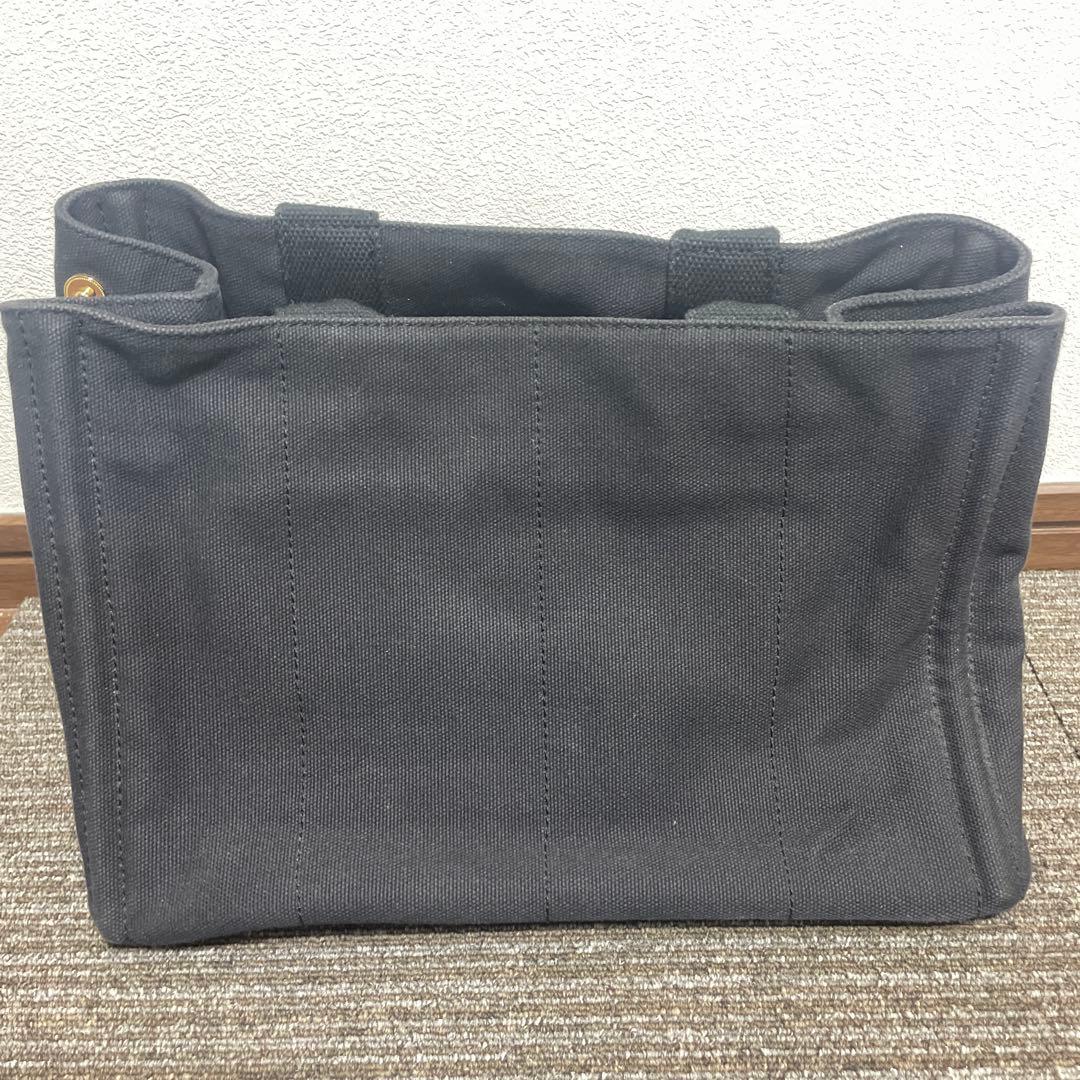 PRADA ブラック 黒 カナパ M