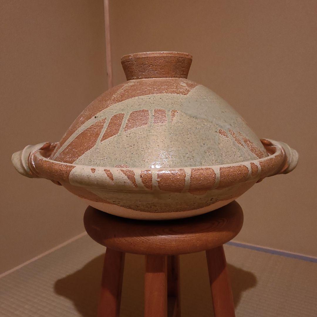 福森雅武 土楽窯　文福鍋　尺2寸（約38センチ）