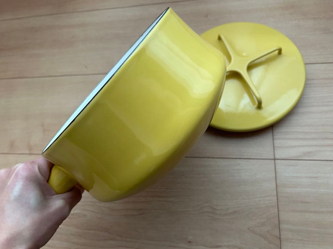 DANSK ダンスク★コベンスタイル 片手鍋　黄色　イエロー
