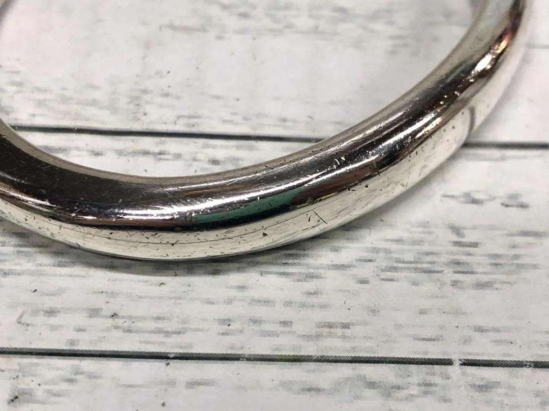 TADY&KING イーグルフェイスバングルプレーン 金目付き L　6543