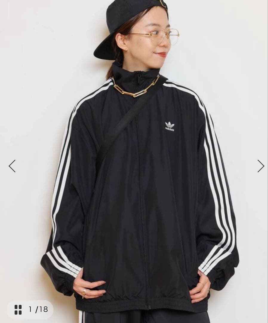 ゆん中　OVERSIZED TRACK TOP ジャケットとバッグ2点