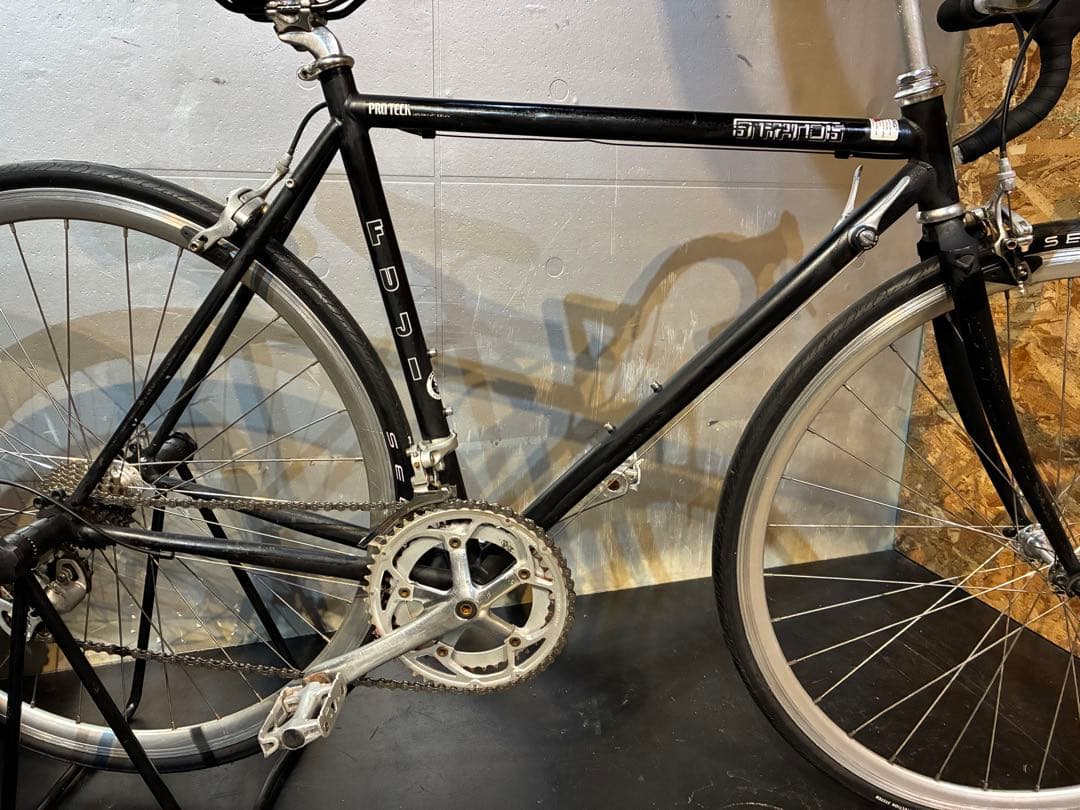 J25【大阪堺市/取引】訳ありクロスバイク FUJI STRATOS 520mm